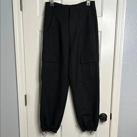 Modern Citizen Black Wide-Leg Cargo Pants - Picture 3 of 11